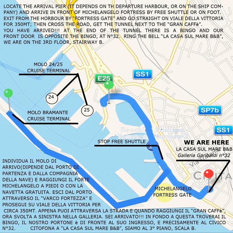 卡萨苏尔马尔住宿加早餐旅馆 奇维塔韦基亚 外观 照片
